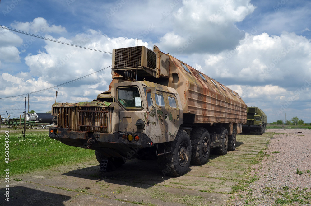 Starting and command vehicles of medium-range missile systems of Soviet Strategic Nuclear Forces. Starting and command vehicles of medium-range missile systems of Soviet Strategic Nuclear Forces.