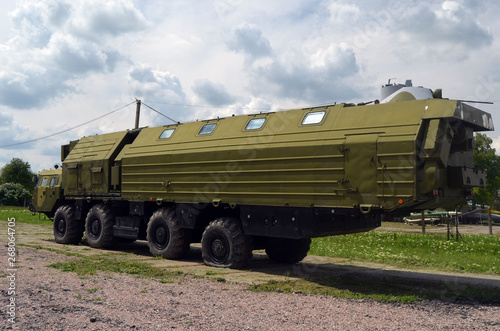 Photography Starting and command vehicles of medium-range missile systems of Soviet Strategic Nuclear Forces