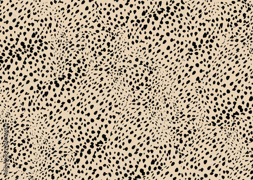 Cheetah skin pattern design Fototapet