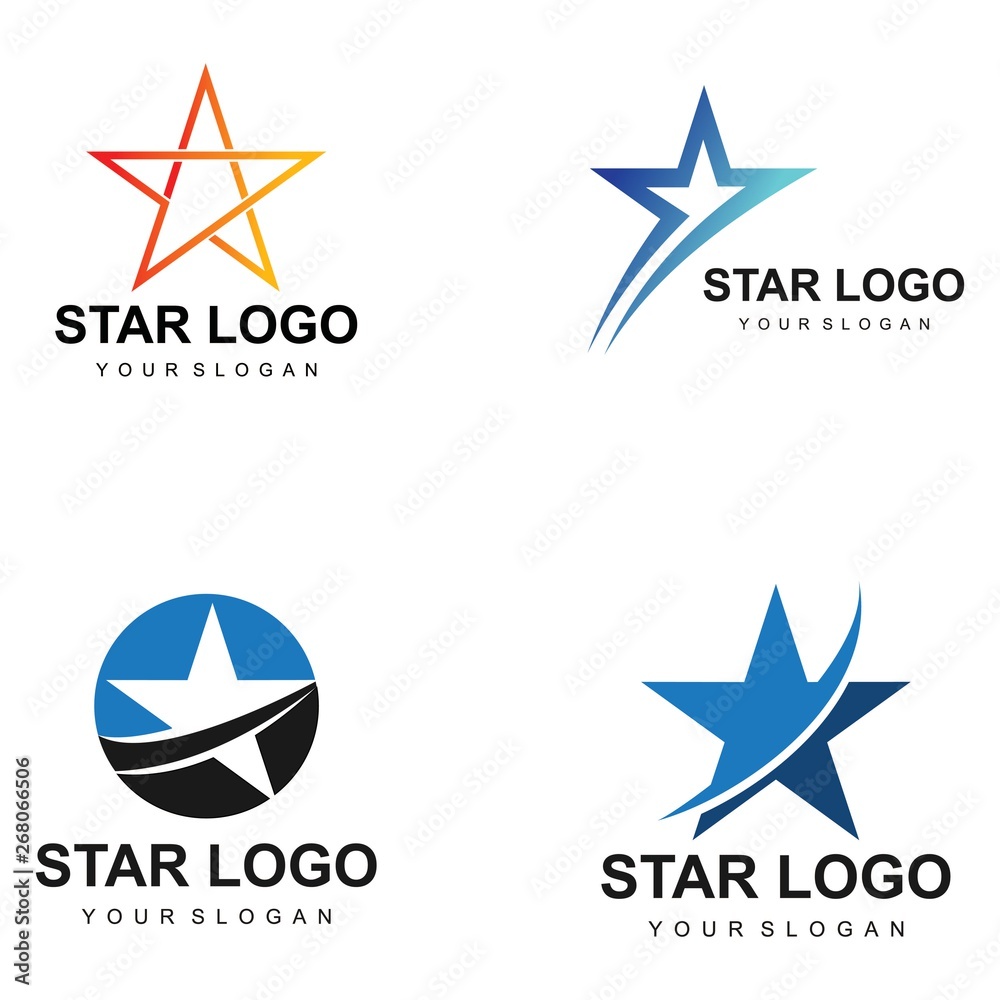 STAR LOGO TEMPLATE DESIGN VECTOR STAR LOGO TEMPLATE DESIGN VECTOR