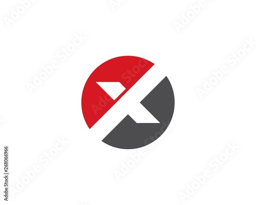 Free Download X Letter Logo Template - GFXLoad