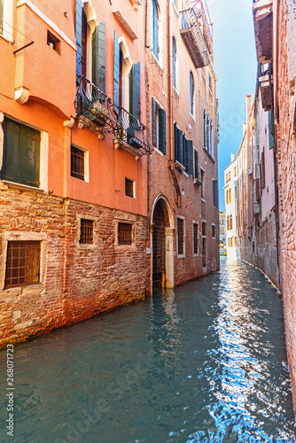 Canal Rio San Giovanni Crisostomo. Venice. Italy © Elena Odareeva