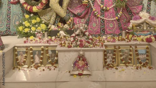 ISKCON Mayapur deities, 4k ungraded photo