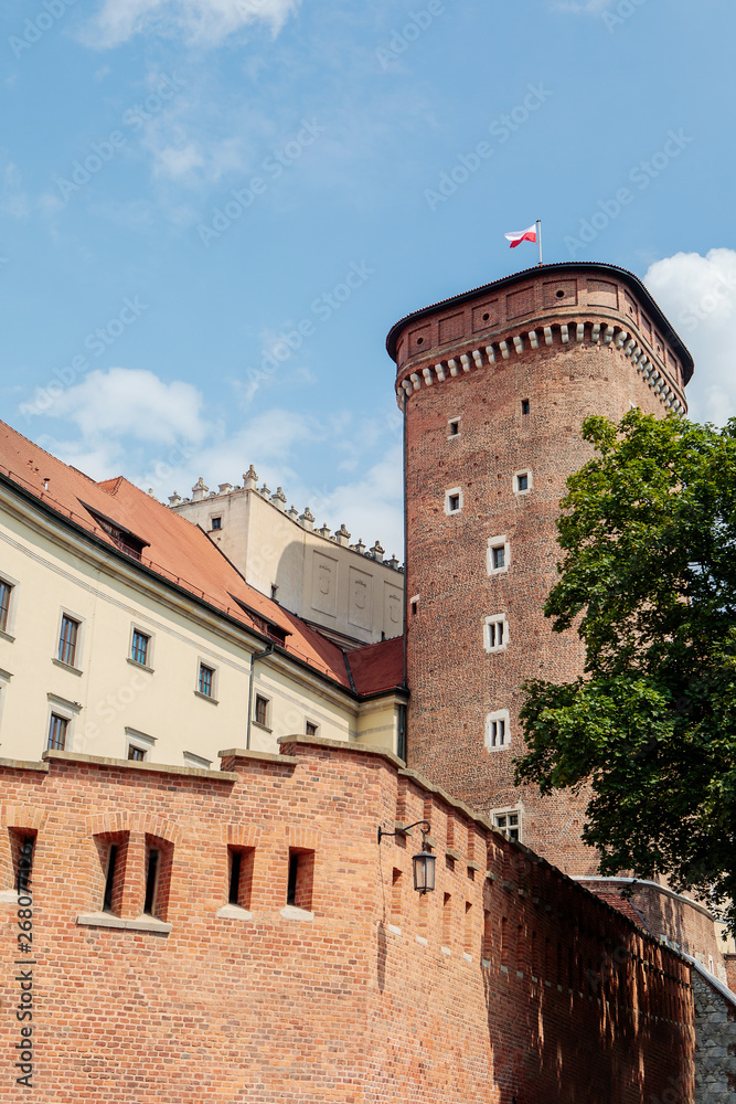 Fototapeta premium Wawel Royal Castle in Krakow, Poland