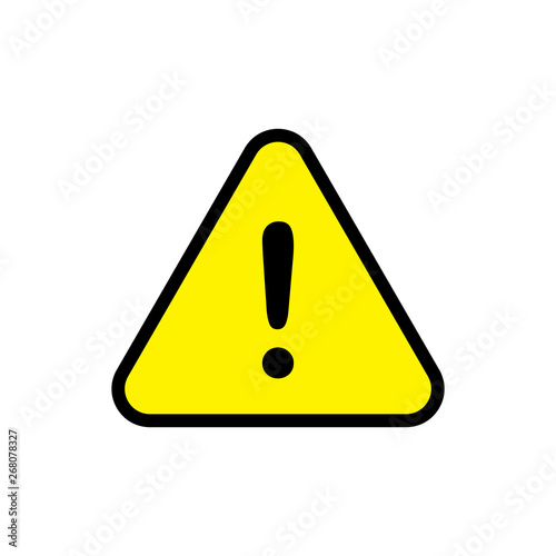 warning sign, caution, exclamation mark vector