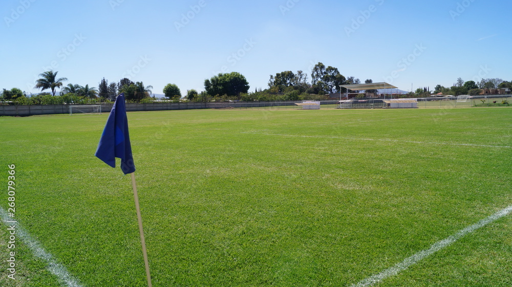 Obraz premium Bandera de Campo Deportivo