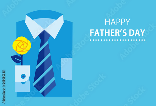 Father's Day Yellow Rose & Shirt