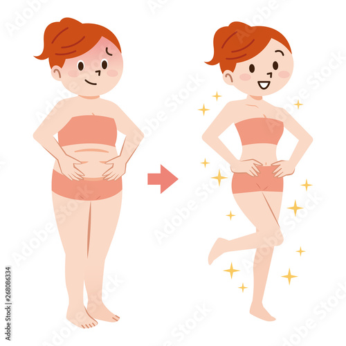 ダイエット　ビフォーアフター