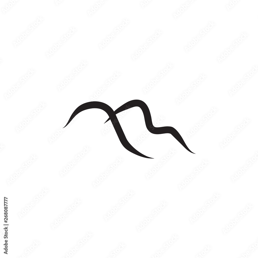 Mountain icon logo design vector template Mountain icon logo design vector template
