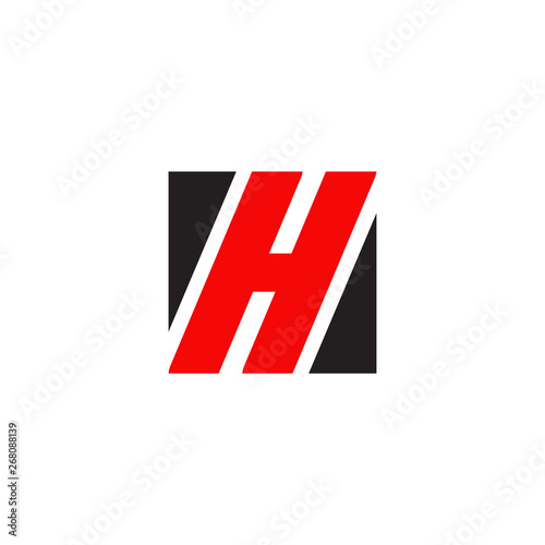Free Download H letter logo design vector template - GFXLoad
