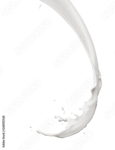 Obraz na płótnie splash of milk