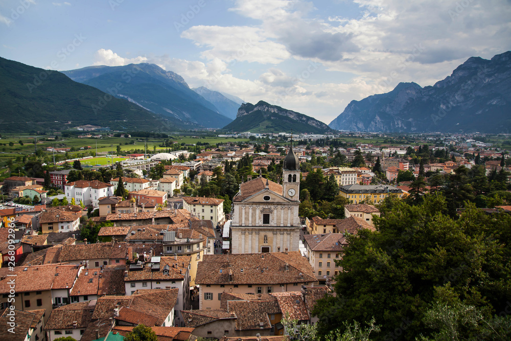 Church near Lake Garda