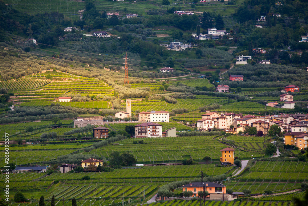 Village near Lake Garda