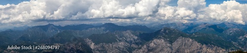 Fototapeta Naklejka Na Ścianę i Meble -  Lake Garda mountains