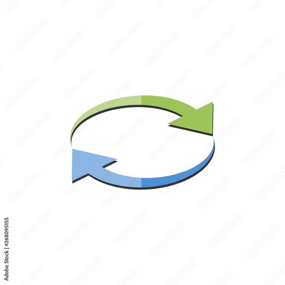 Reload icon, money convert, Arrow Exchange logo Reload icon, money convert, Arrow Exchange logo