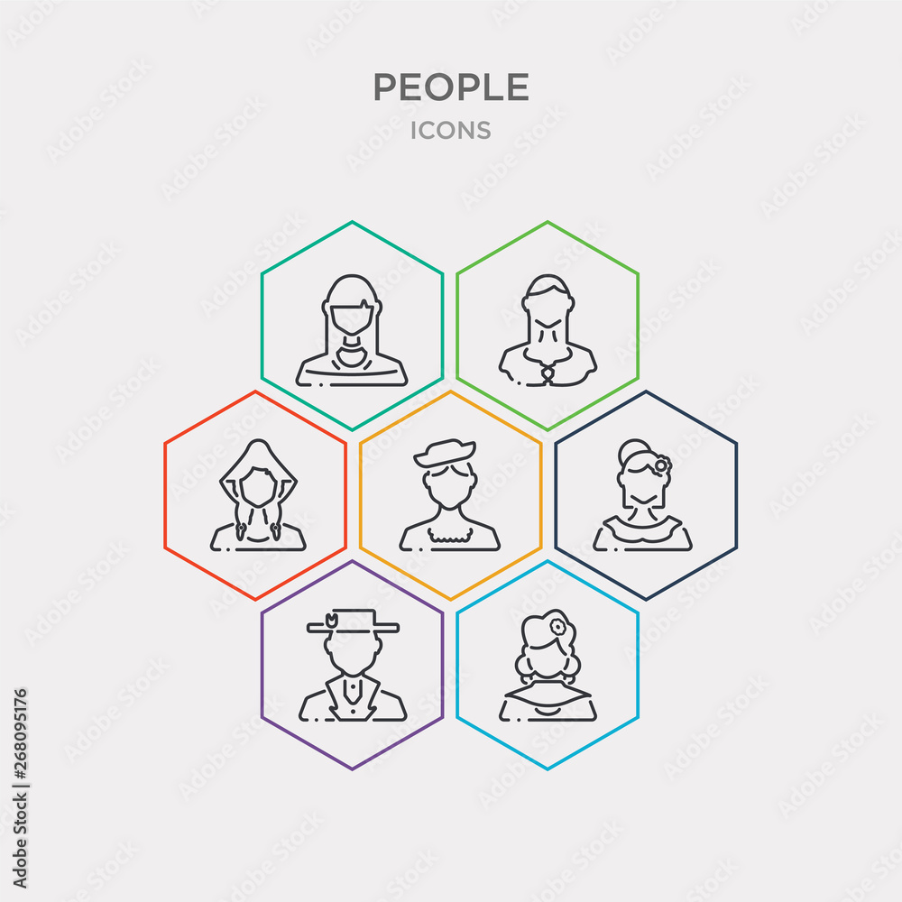 simple set of spanish woman, spanish man, colombian, chilean icons, contains such as icons dutch, norwegian, amazonian and more. 64x64 pixel perfect. infographics vector simple set of spanish woman, spanish man, colombian, chilean icons, contains such as icons dutch, norwegian, amazonian and more. 64x64 pixel perfect. infographics vector