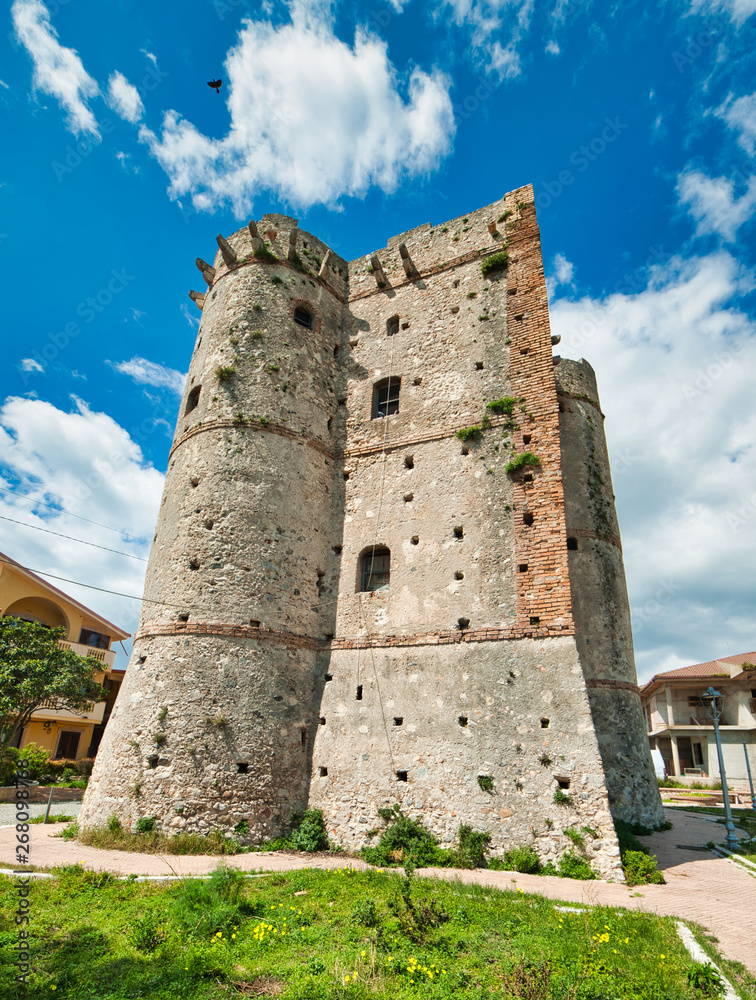 Torre Galea, XV century, part of the coastal defense system against the Saracen pirates, Calabria, Italy.