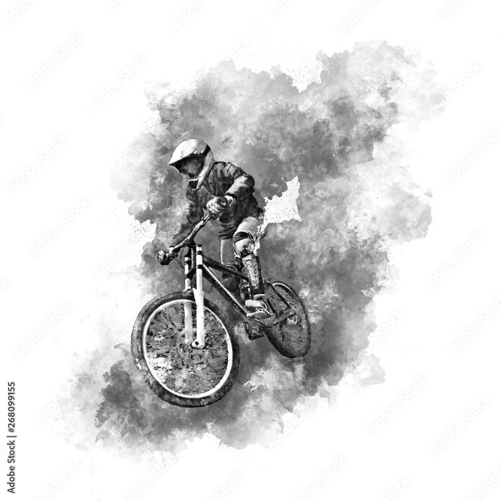 Simple Drawings Bike (65 photos) » Drawings for sketching and not only -  Papik.PRO