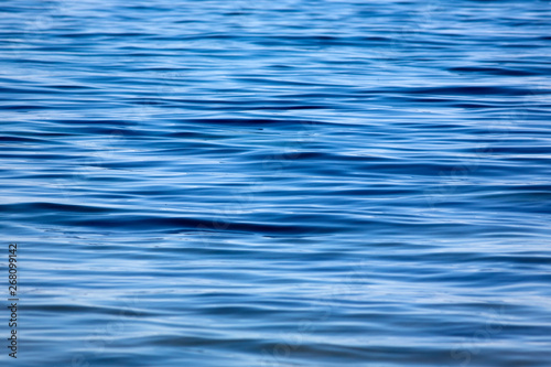 ripples on surface of the water