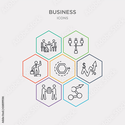 simple set of measure success, partners in business, increase rate, return of investment icons, contains such as icons man succesing, increase team work, work parteners and more. 64x64 pixel