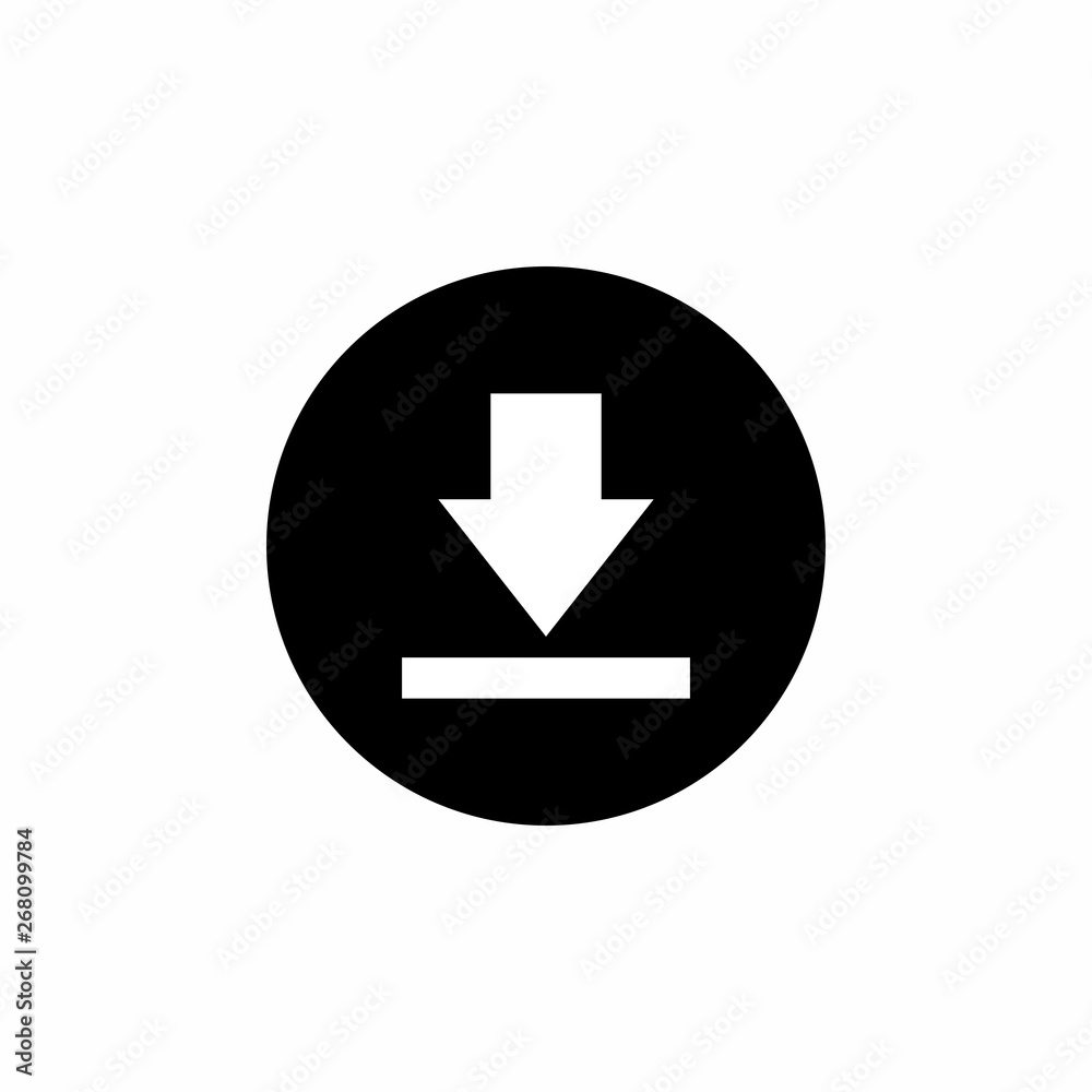 Download vector icon, download symbol vector Download vector icon, download symbol vector
