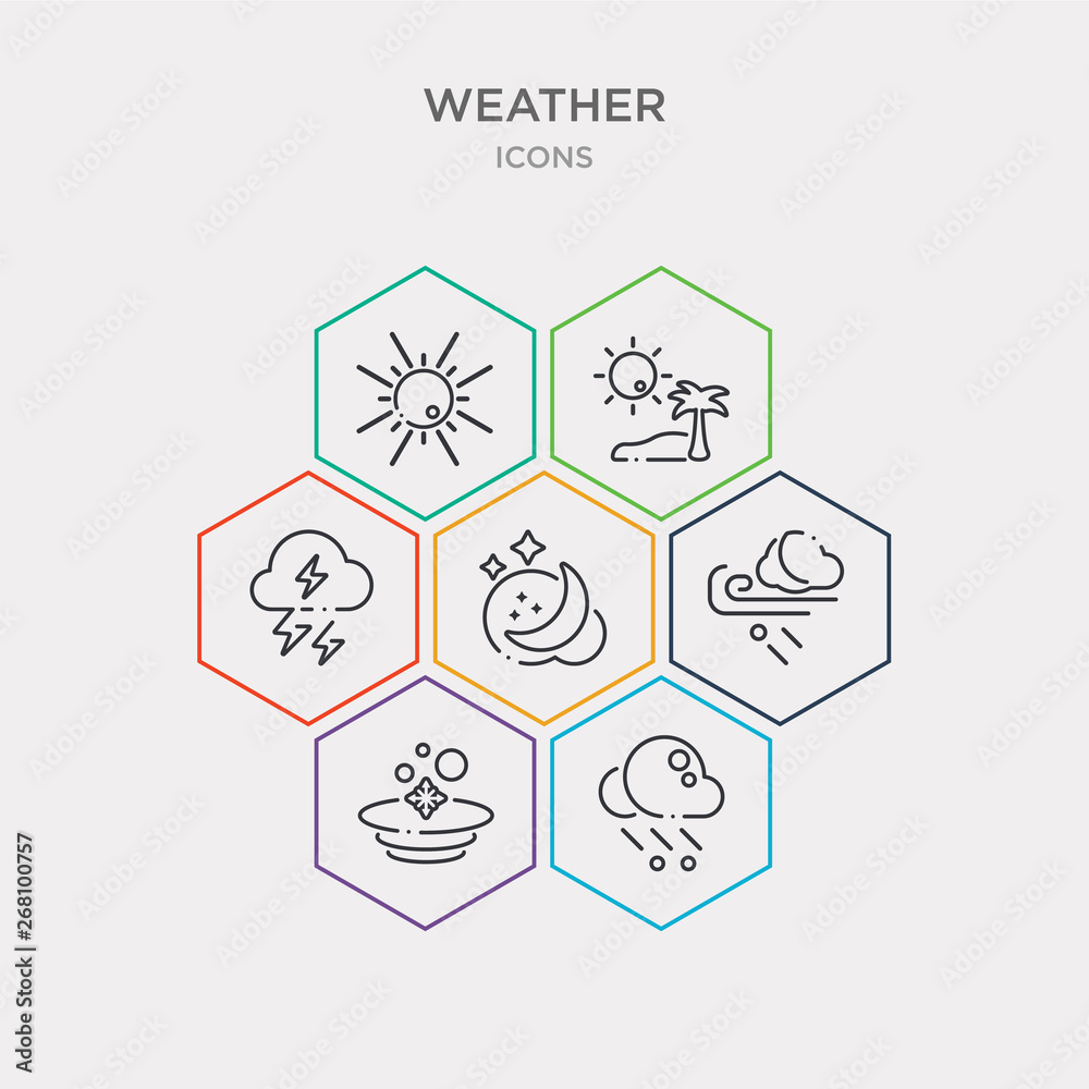 simple set of sleet, snow storms, sprinkle weather, starry night icons, contains such as icons stormy, subtropical climate, sunshine and more. 64x64 pixel perfect. infographics vector simple set of sleet, snow storms, sprinkle weather, starry night icons, contains such as icons stormy, subtropical climate, sunshine and more. 64x64 pixel perfect. infographics vector