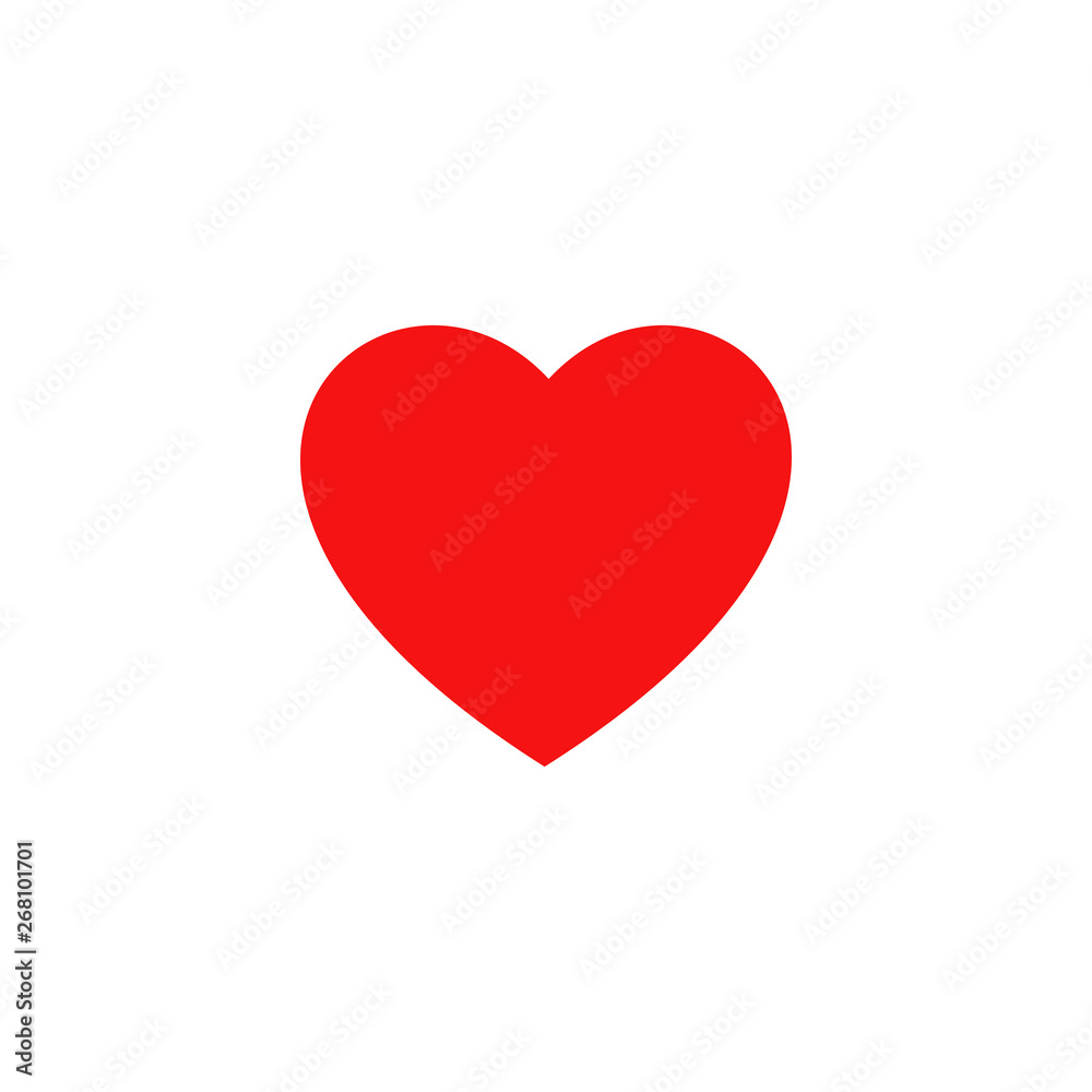 Heart icons, love icon vector illustration