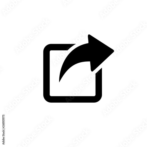 Share icon, Share Symbol vector for web