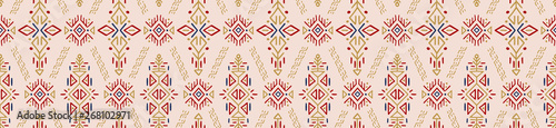 African Ethnic Vector Seamless Pattern