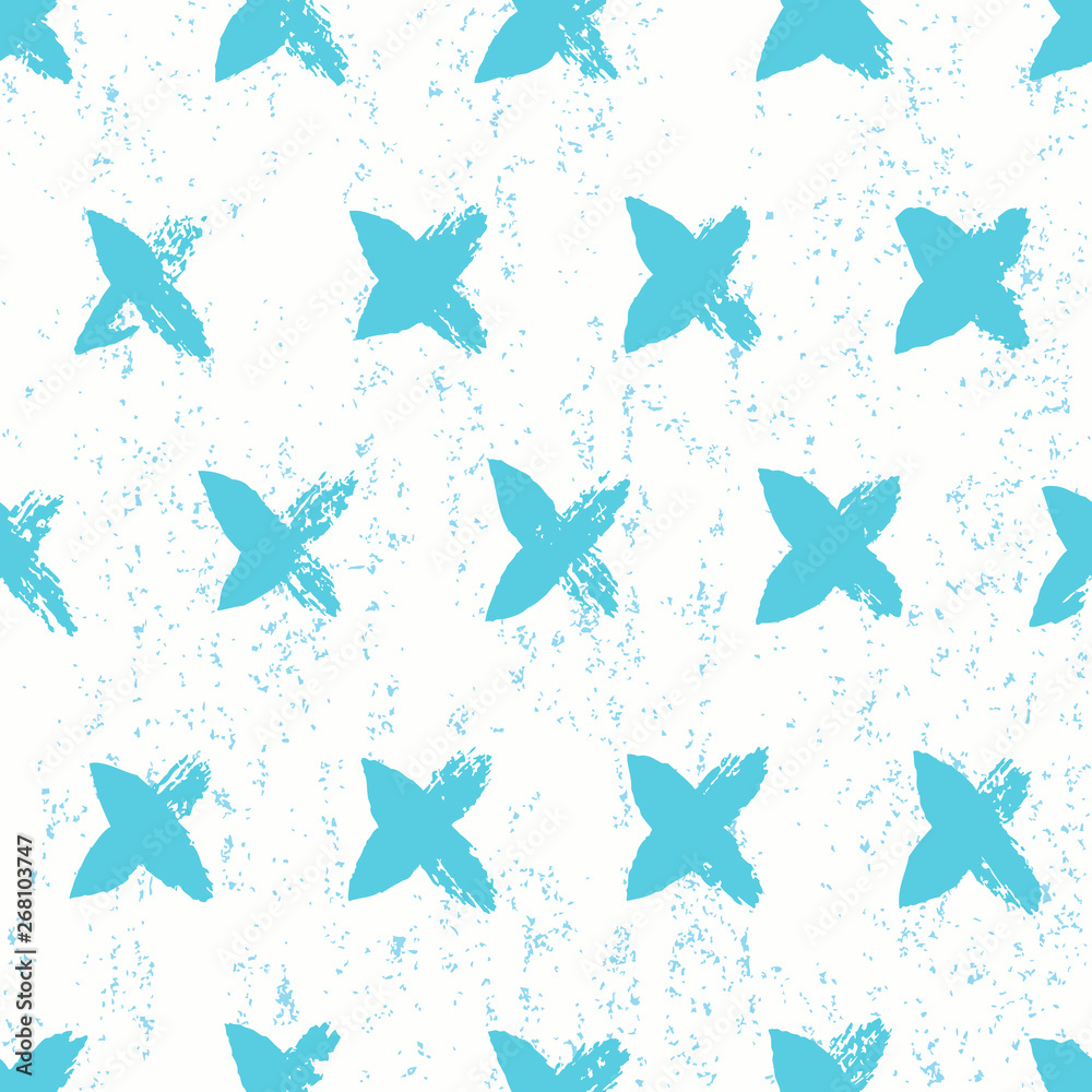 Hand drawn cross seamless background. Surface decoration.Vector illustration. Cloth design, wallpaper, wrapping. Hand drawn cross seamless background. Surface decoration.Vector illustration. Cloth design, wallpaper, wrapping.