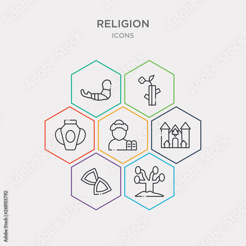 simple set of tree of life, hamantaschen, synagogue, moses icons, contains such as icons manna jar, budding staff, tefilin and more. 64x64 pixel perfect. infographics vector