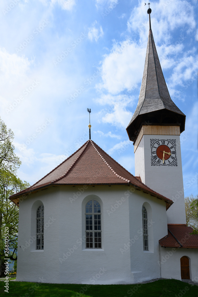Reformierte Kirche von Sigriswil, Bern, Schweiz