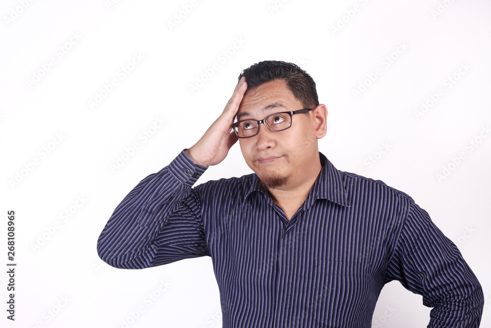Funny Man Regret and Hits His Forehead Funny Man Regret and Hits His Forehead