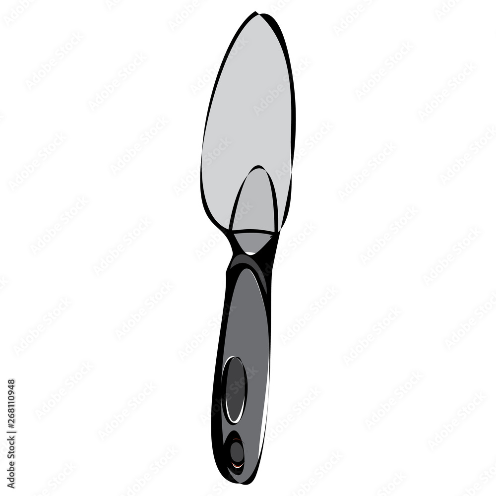 garden trowel, for gardening, gray garden trowel, for gardening, gray