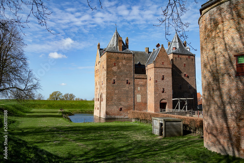 Mediaval castle Loevestein, The Netherlands photo