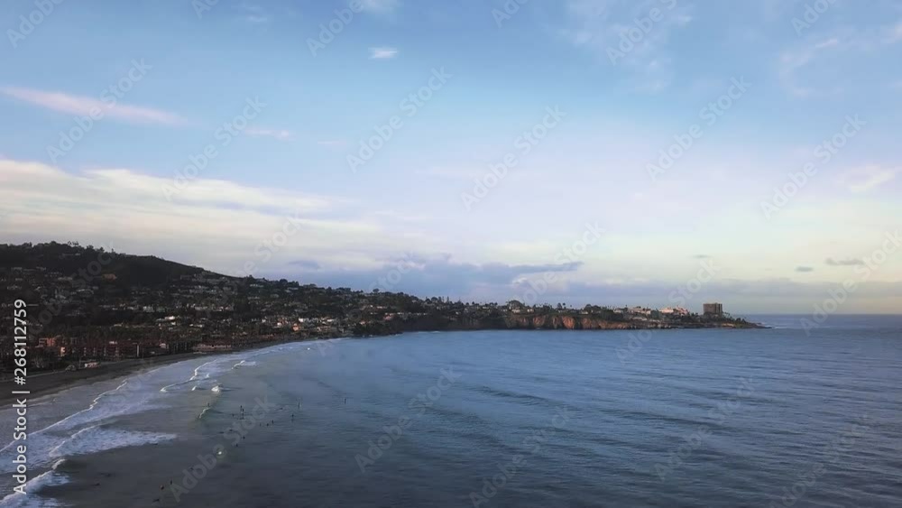 Aerial view of Coastal San Diego California Aerial view of Coastal San Diego California