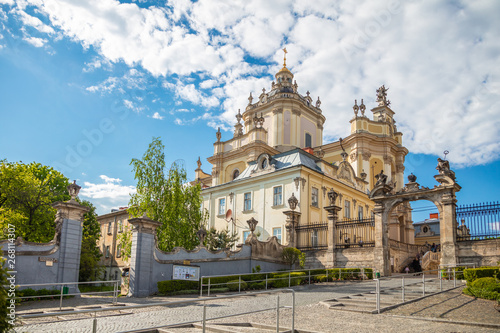 George's Cathedral  is a baroque-rococo cathedral located in the city of Lviv, the historic capital of western Ukraine. © Ruslan