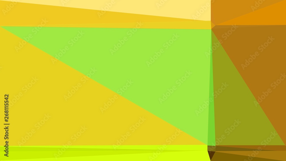 geometric triangles style in green yellow, gold and dark golden rod color. abstract triangles composition. for poster, cards, wallpaper or texture geometric triangles style in green yellow, gold and dark golden rod color. abstract triangles composition. for poster, cards, wallpaper or texture