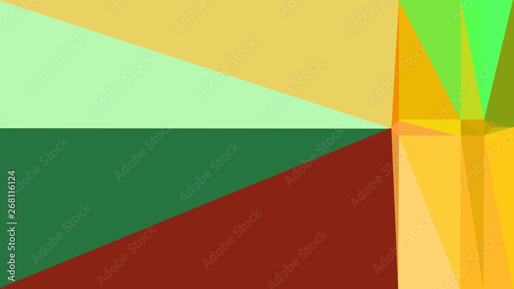 abstract geometric background with sea green, saddle brown and pastel orange colors. geometric triangle style composition for poster, cards, wallpaper or texture abstract geometric background with sea green, saddle brown and pastel orange colors. geometric triangle style composition for poster, cards, wallpaper or texture