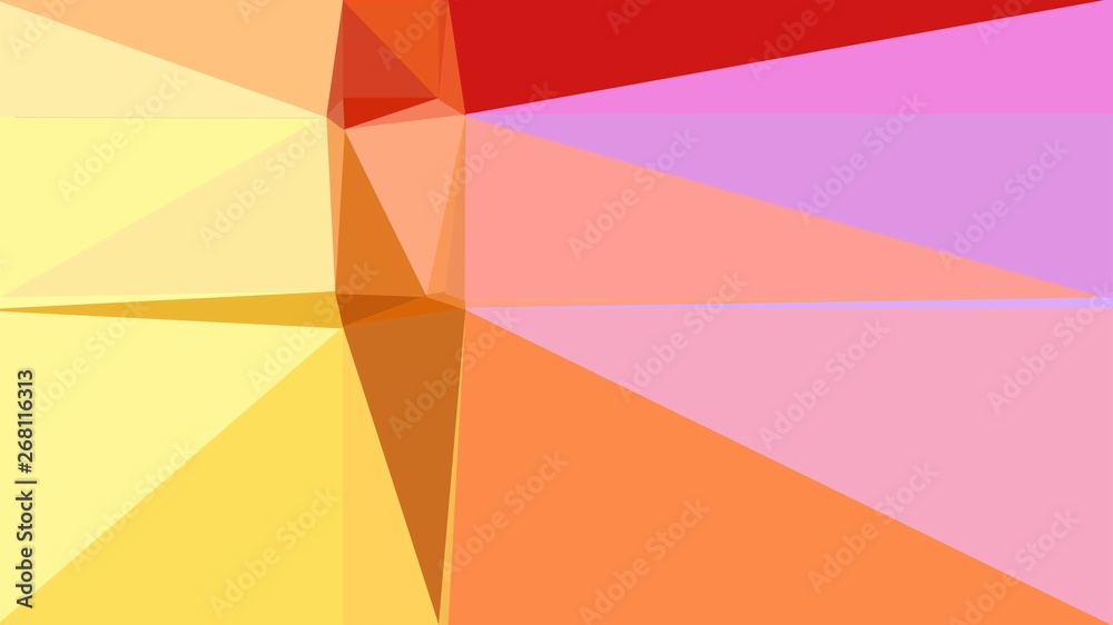 light salmon, light pink and coffee color background with triangles. triangles style of different size and shape. simple geometric background for poster, cards, wallpaper or texture light salmon, light pink and coffee color background with triangles. triangles style of different size and shape. simple geometric background for poster, cards, wallpaper or texture
