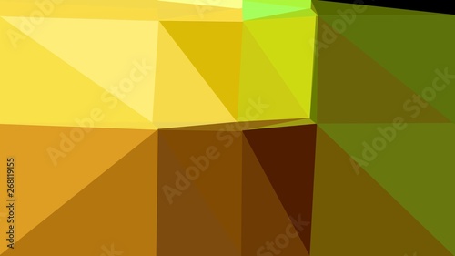 geometric olive, pastel orange and golden rod color background. for creative poster, cards, wallpaper or texture design