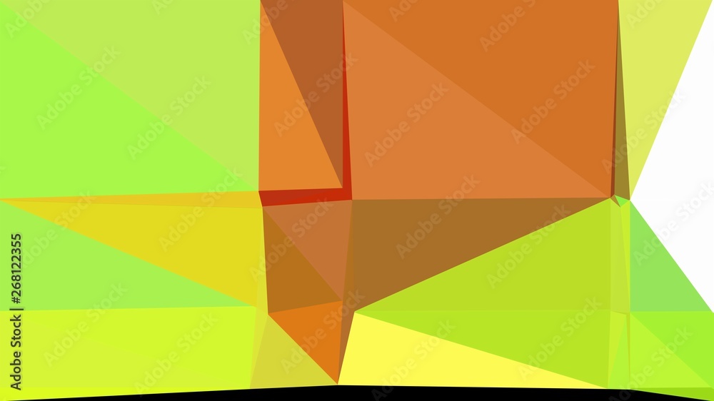 geometric triangles style in golden rod, green yellow and bronze color. abstract triangles composition. for poster, cards, wallpaper or texture geometric triangles style in golden rod, green yellow and bronze color. abstract triangles composition. for poster, cards, wallpaper or texture