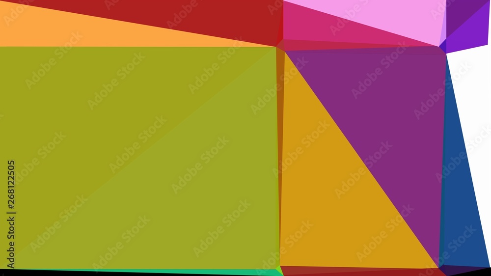 modern contemporary art with yellow green, dark moderate pink and dark slate gray colors. simple geometric background for poster, cards, wallpaper or texture