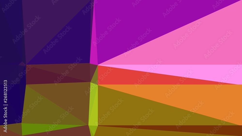 Obraz premium modern contemporary art with old mauve, purple and hot pink colors. simple geometric background for poster, cards, wallpaper or texture