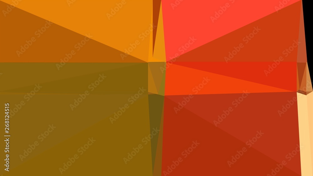 triangle background with coffee, saddle brown and firebrick colors. backdrop style composition for poster, cards, wallpaper or texture element