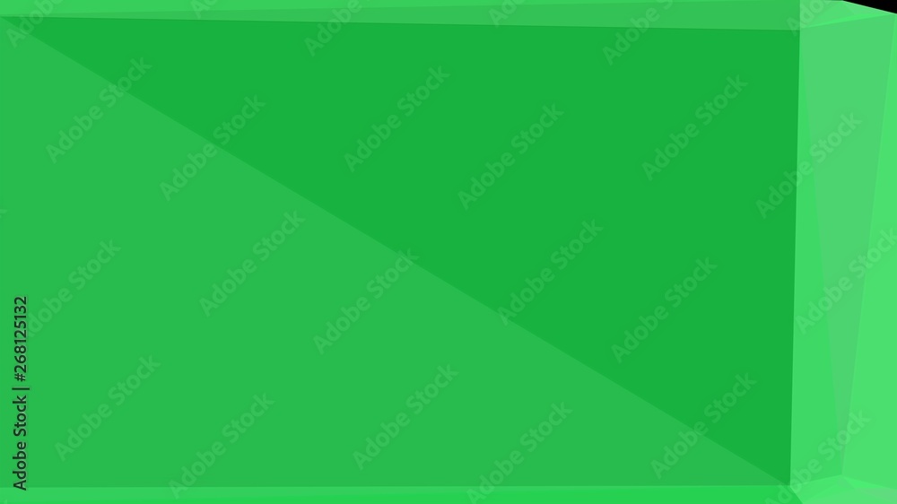 Fototapeta premium lime green, medium sea green and black colored contemporary art. simple geometric shape background for poster, banner, wallpaper or texture