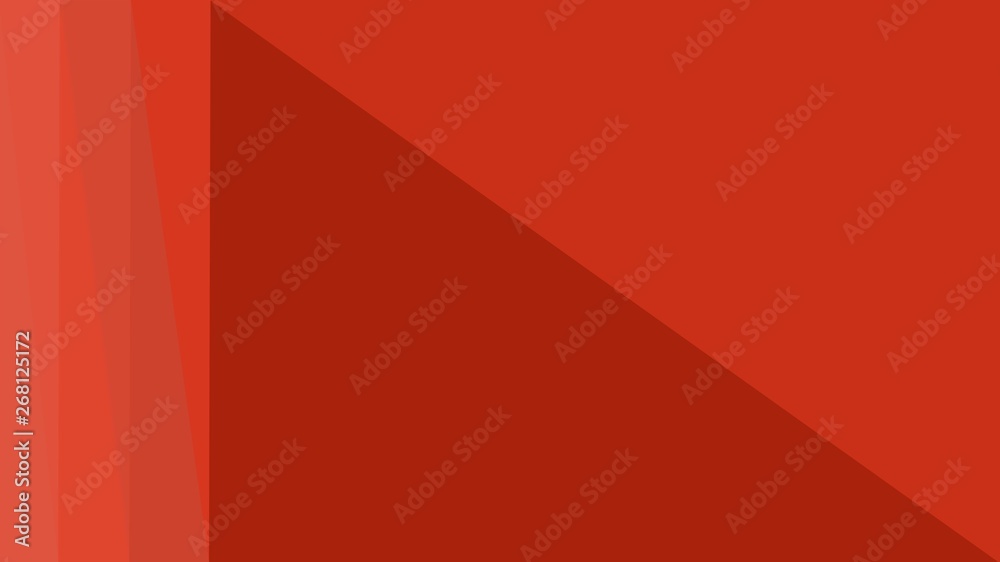 geometric triangle abstract background with firebrick, coffee and moderate red colors for poster, cards, wallpaper or backdrop texture