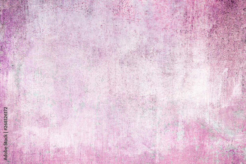 Fototapeta premium Old purple metallic wall background or texture