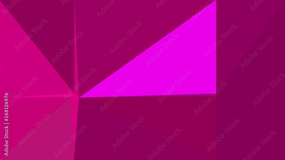 Obraz premium modern contemporary art with purple, magenta and medium violet red colors. simple geometric background for poster, cards, wallpaper or texture