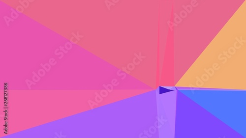 modern contemporary art with pale violet red  medium slate blue and medium purple colors. simple geometric background for poster  cards  wallpaper or texture